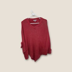 PBJ Blues Oversized Chunky Knit Batwing Sleeve Sweater Size Medium